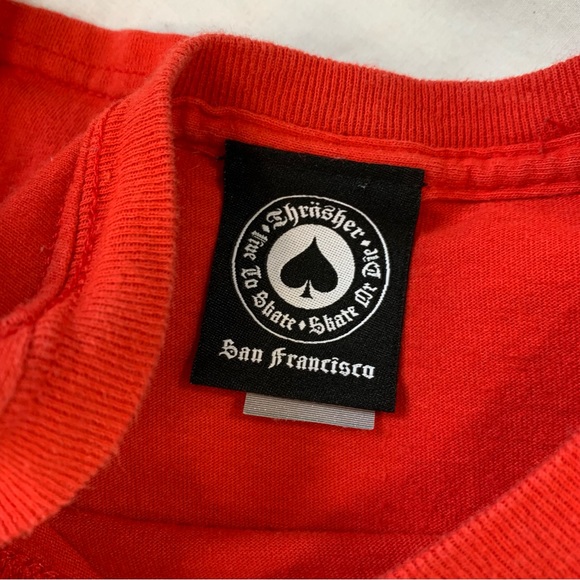 Thrasher Magazine Red Outline Tshirt - Picture 4 of 6